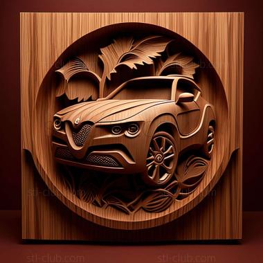 3D мадэль Alfa Romeo Stelvio (STL)